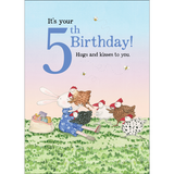 Card - It's Your 5th Birthday | Ruby Red Shoes Birthday Card