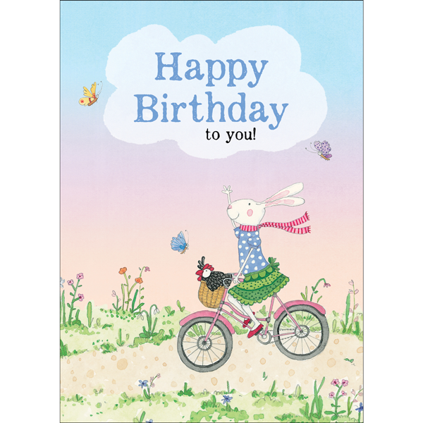Ruby Red Shoes birthday card - Happy Birthday to you!