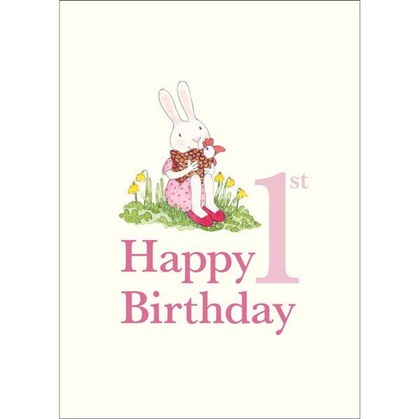 Card - Happy 1st Birthday | Ruby and Chook