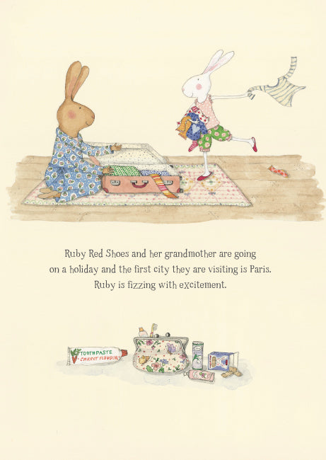 Ruby Red Shoes | Ruby Goes to Paris Book