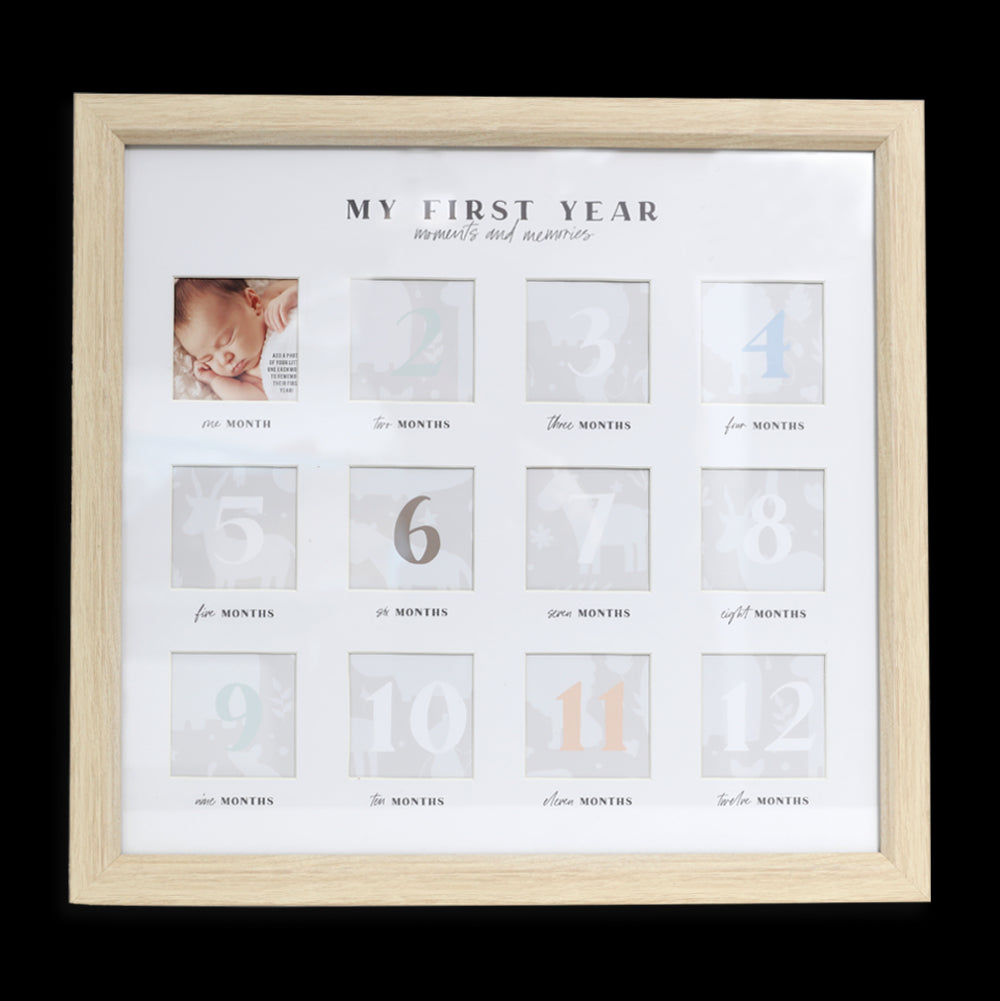 Baby First Year Frame