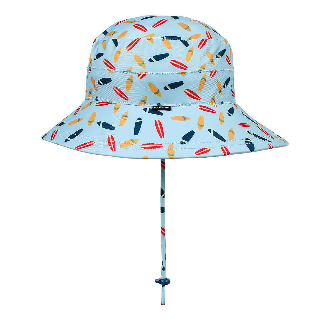 Bedhead | Kids Classic Swim Bucket Beach Hat - (Surfboard)