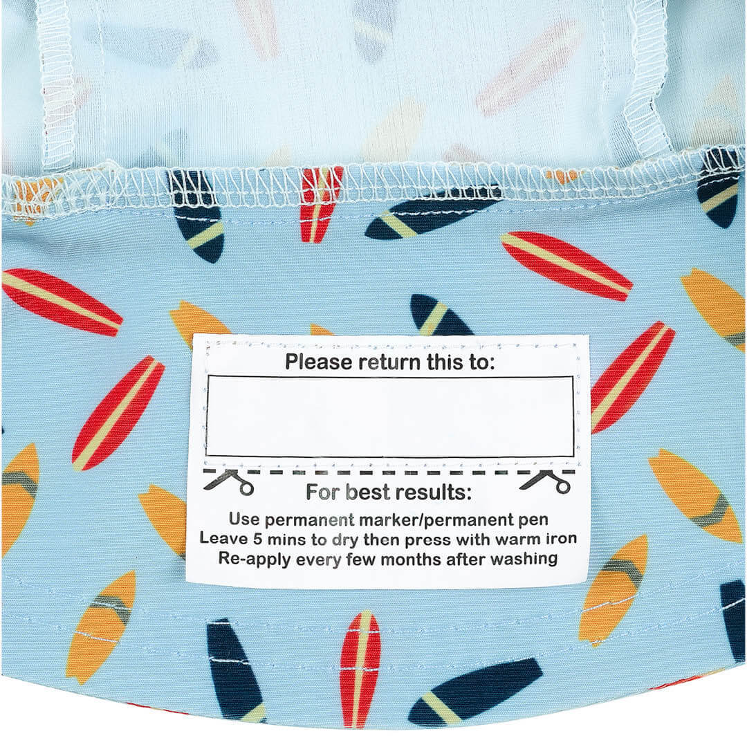 Bedhead | Kids Classic Swim Bucket Beach Hat - (Surfboard)