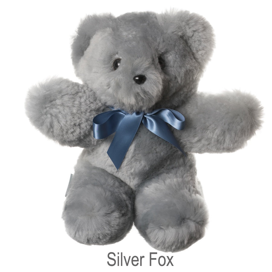 Tambo Teddy Basil Bear - Large - Silver