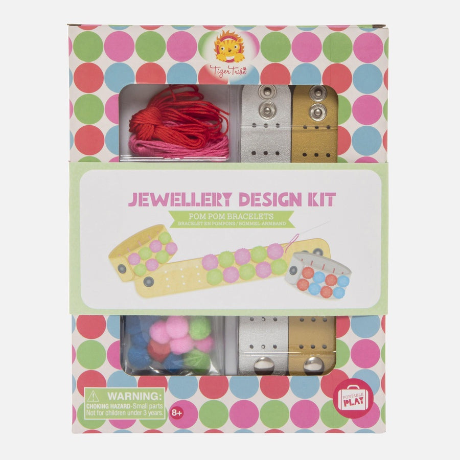 Jewellery Design Kit - Pom Pom Bracelets