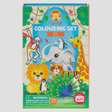 Tiger Tribe - Colouring Set - Zoo