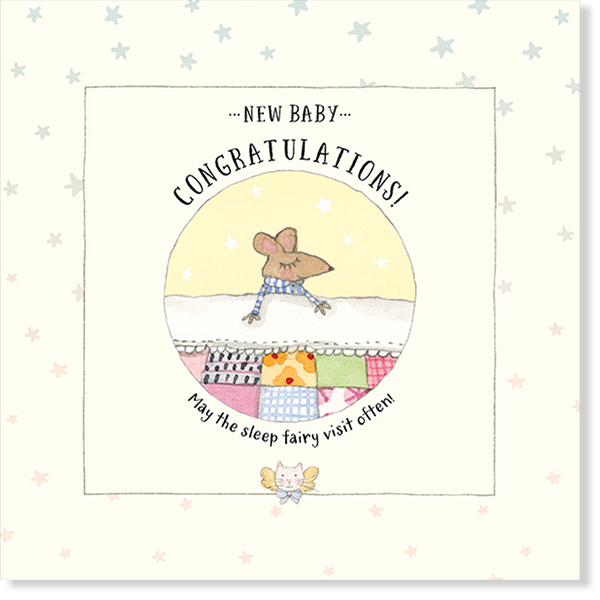 Twigseeds | Sleep fairy - Baby Card