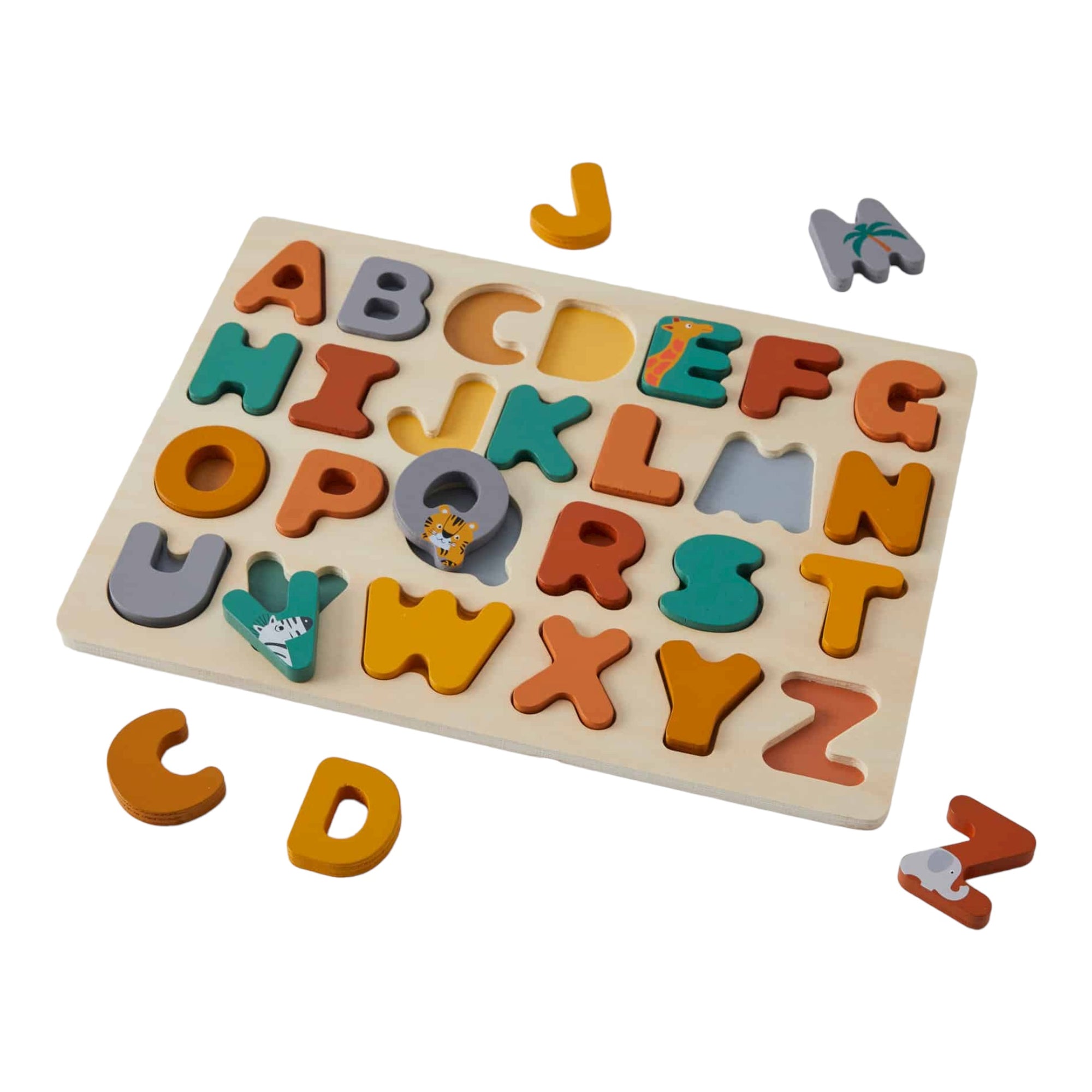 Zookabee | Wooden Alphabet Puzzle