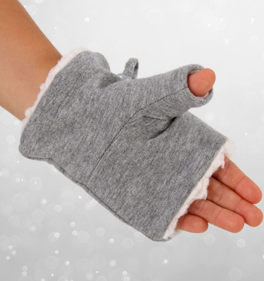 Bedhead - Fingerless Gloves - Grey Marle