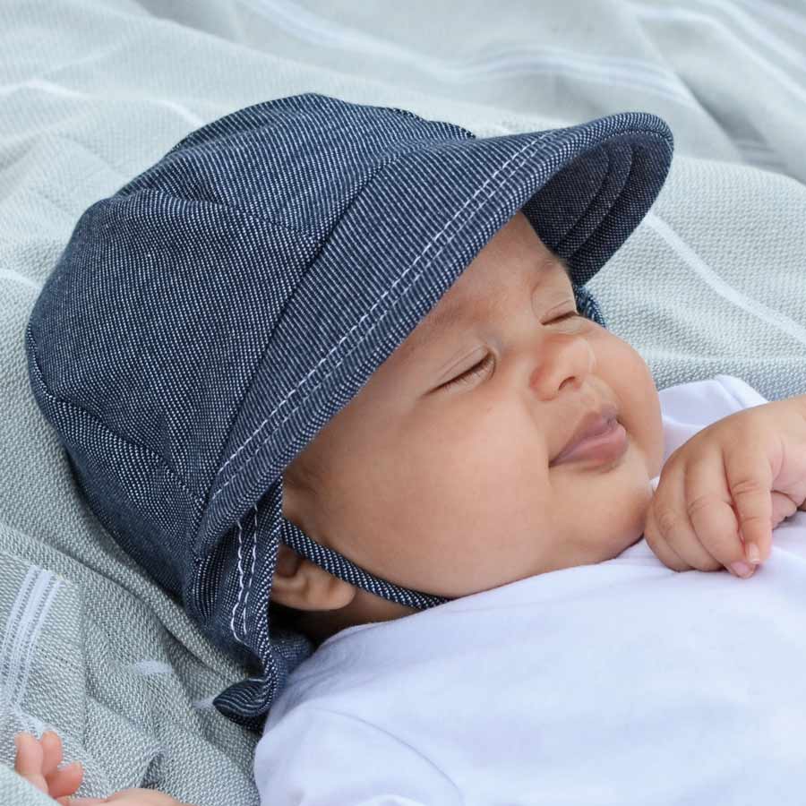 Bedhead - Baby Legionnaire Hat - Denim