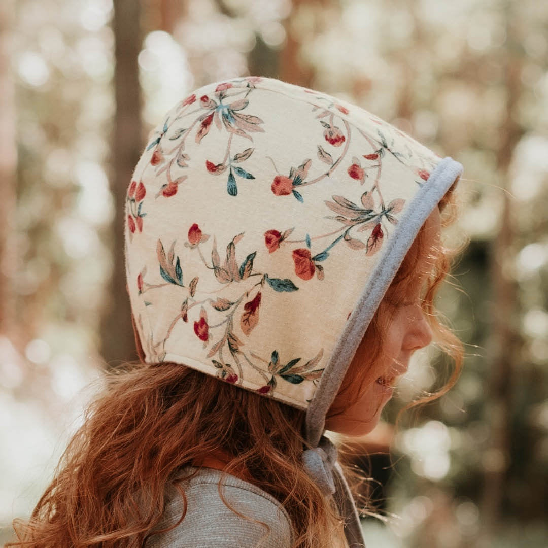 Bedhead - Reversible Sun Bonnet - Gloria / Moss