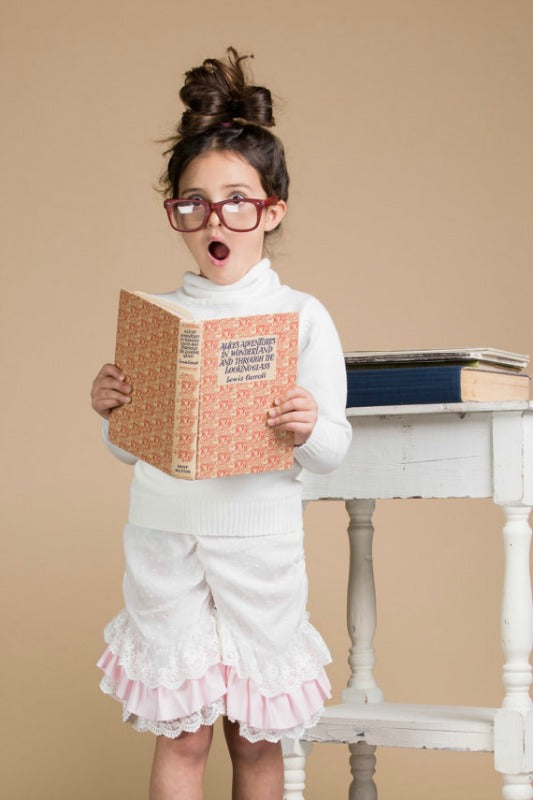 Jemima Vintage Lace Shorts