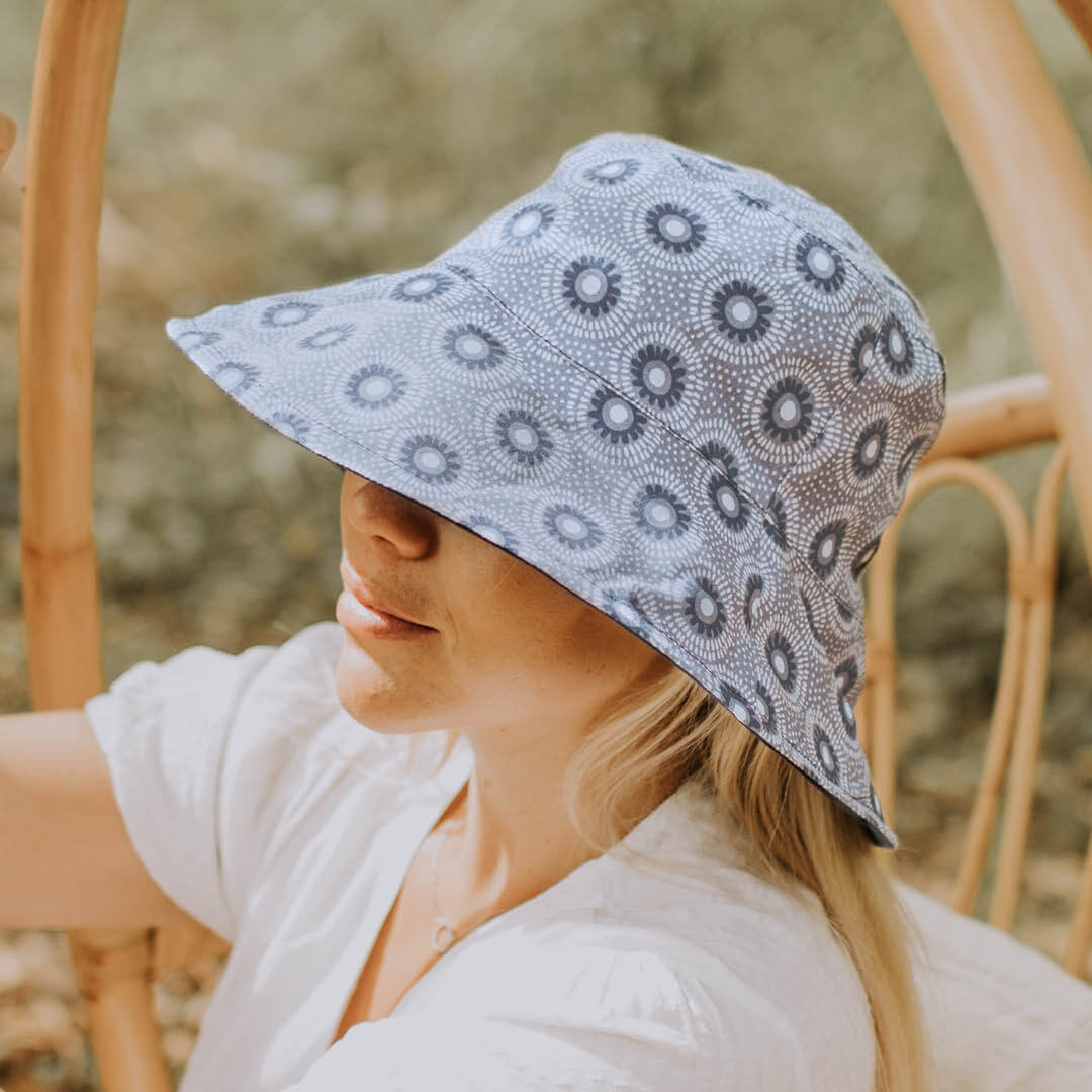 Bedhead - Vacationer - Ladies Sun Hat - Norman / Indigo