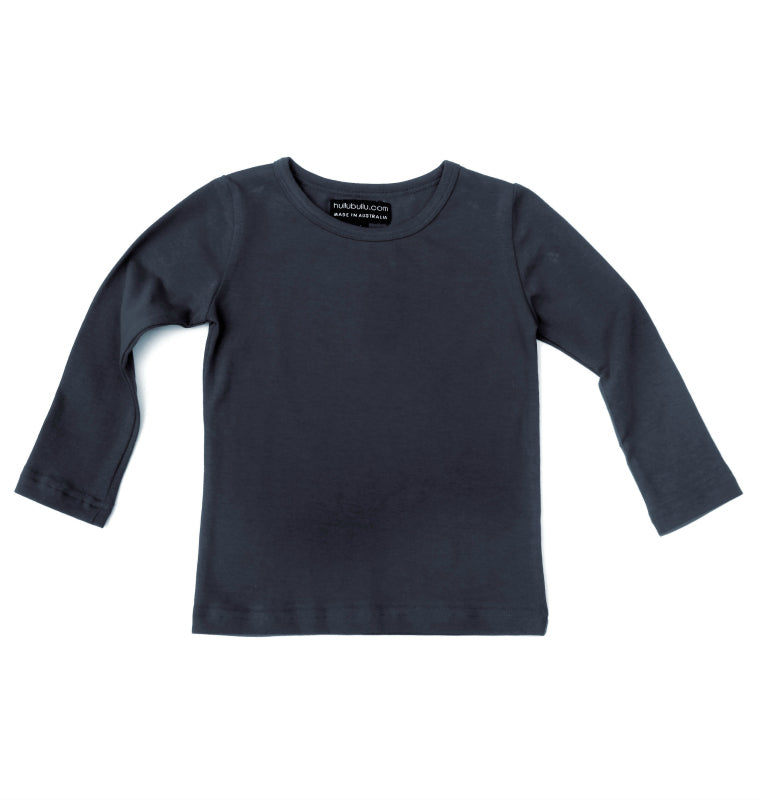 Long Sleeve T-shirt - Charcoal