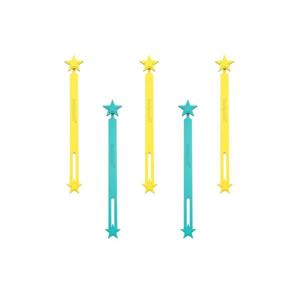 Lunch Punch - Silicone Wrap Bands - Yellow