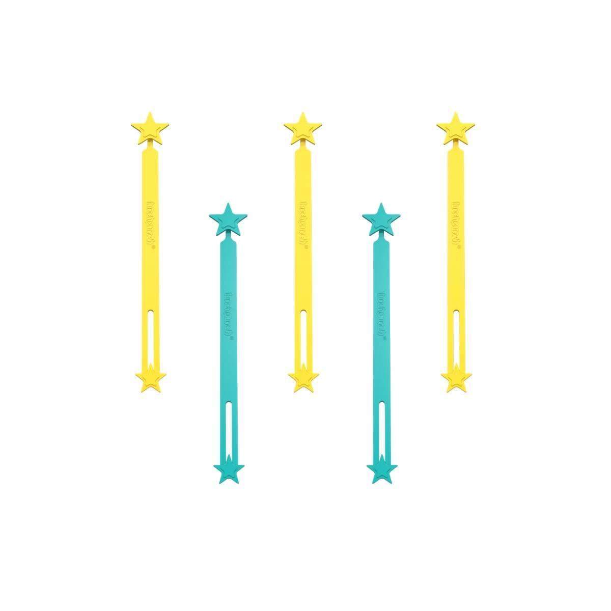 Lunch Punch - Silicone Wrap Bands - Yellow