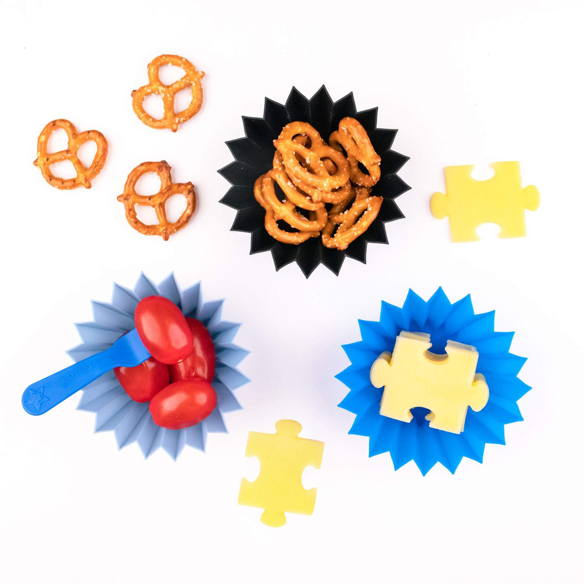 Lunch Punch - Jumbo Silicone Cups - NOW IN 6 x Colour Styles