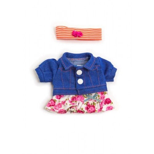 Miniland - Doll Clothing - Spring Flower Set - 21 cm