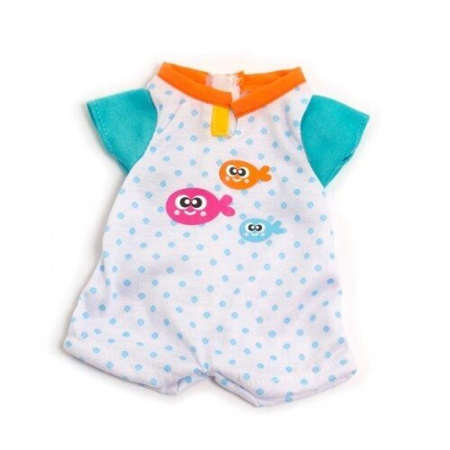 Miniland - Dolls Clothes 32 cm - Light Blue Polkadot PJs