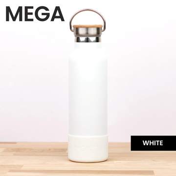 Montiico - Mega Water Bottle Bumper - White (Chalk)