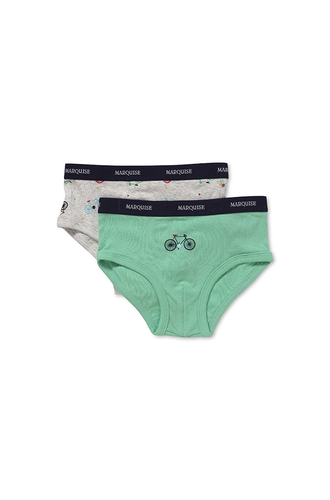Marquise | Boys Bicycle 2 Pack Underwear