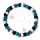 O.B. Designs - Pom Pom Garland - Confetti Blue