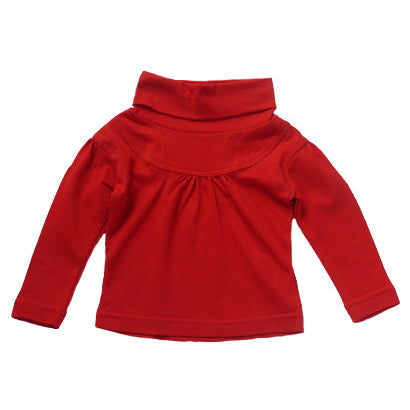 Organic Cotton Knit Skivvy - Red