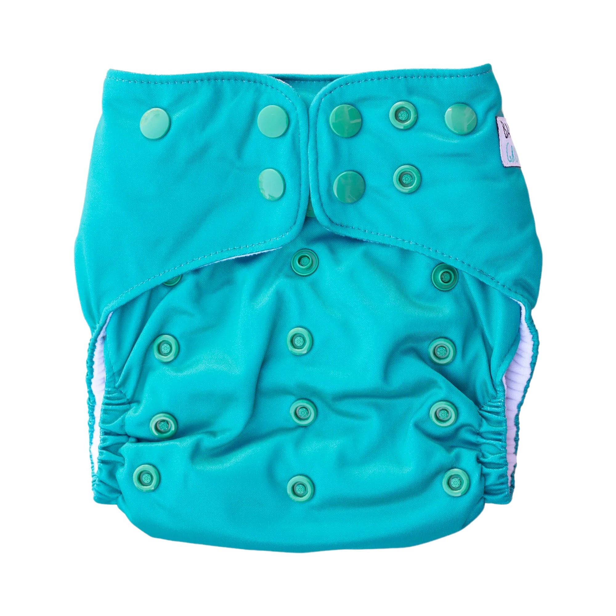 Bamboo Grove | Modern Cloth Nappy - (Turquoise)