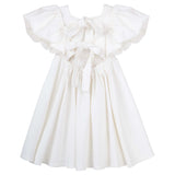 Designer Kidz | Grace Tie Back Dress - Ecru (Ivory)